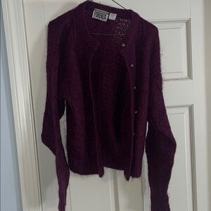 Vintage Forenza 50% mohair 50% acrylic Cardigan
